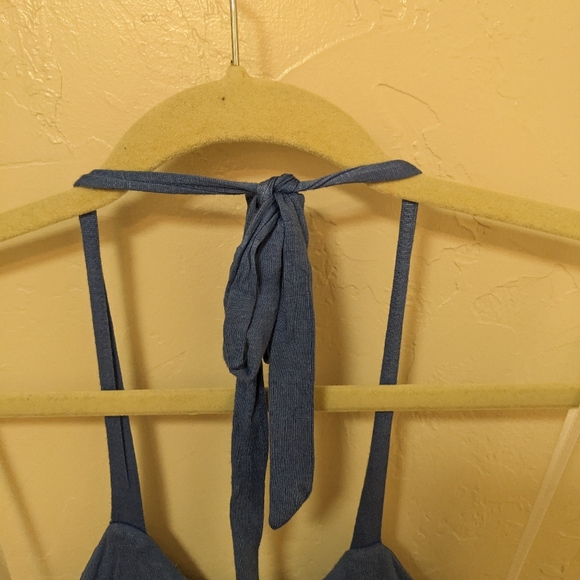 BCX small blue halter top - Picture 5 of 12